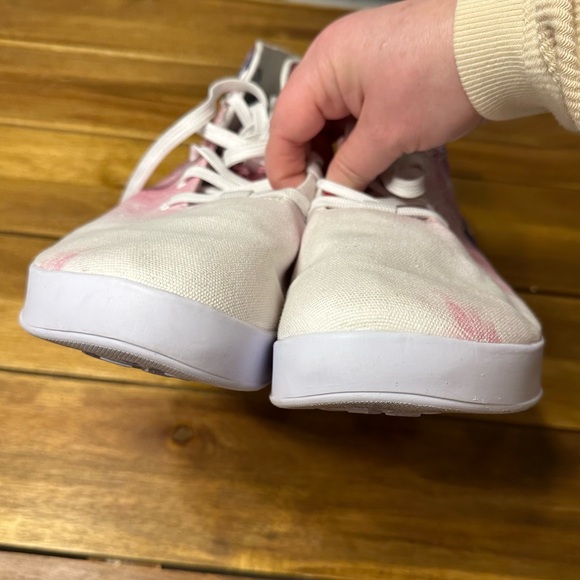 Nobull Project Mulberry Watercolor Trainers Canvas Mid Top - Size 15 - Worn Once - Picture 6 of 9